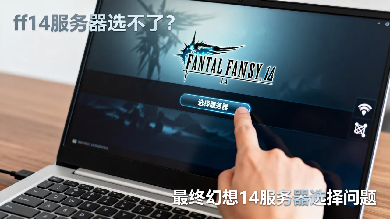 ff14为什么选服务器选不了？最终幻想14服务器选不了怎么办？