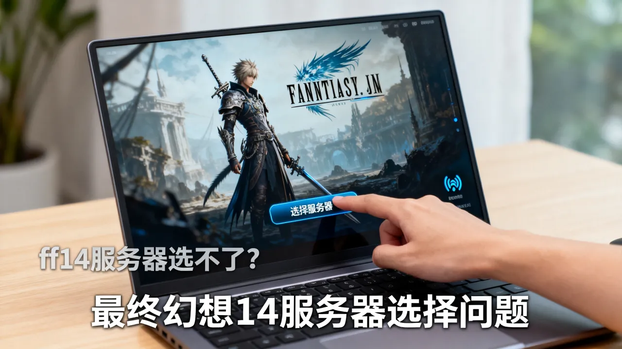 ff14为什么选服务器选不了？最终幻想14服务器选不了怎么办？