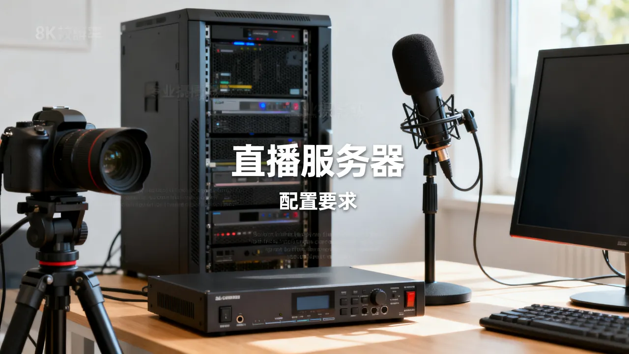 直播为什么需要服务器，直播对服务器配置要求高吗？