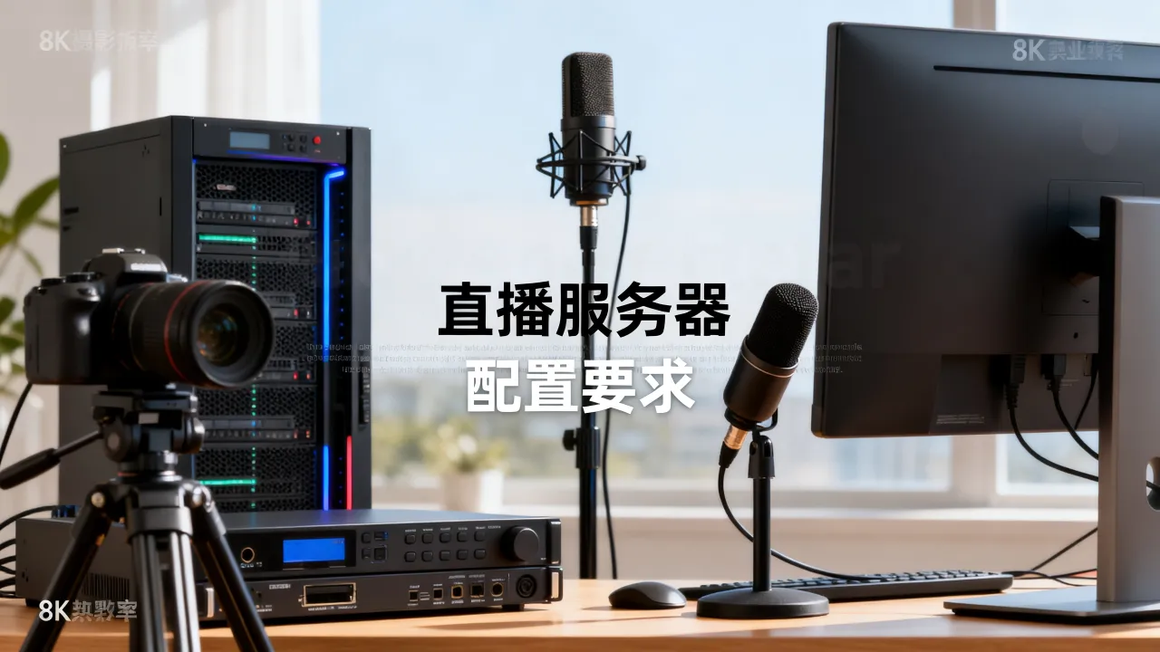 直播为什么需要服务器，直播对服务器配置要求高吗？