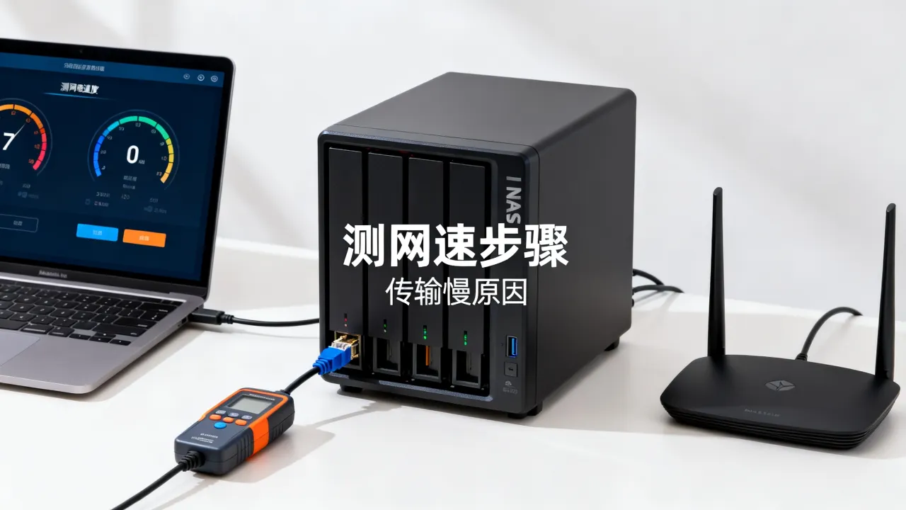 NAS服务器怎么测网速，为什么局域网传输慢？