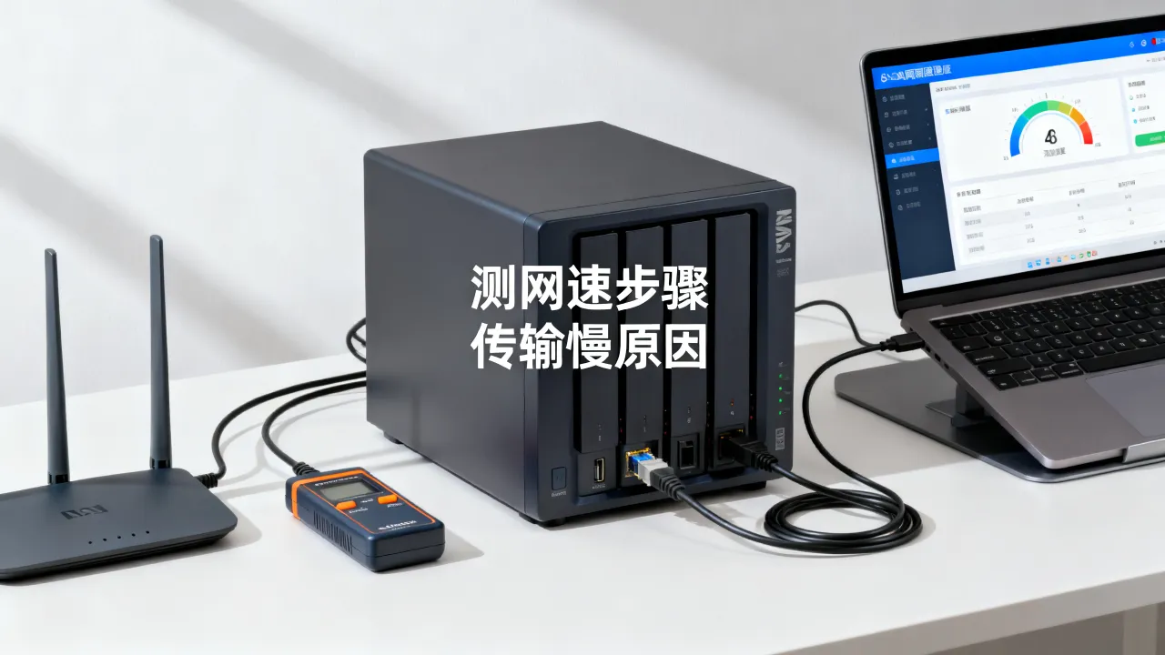 NAS服务器怎么测网速，为什么局域网传输慢？