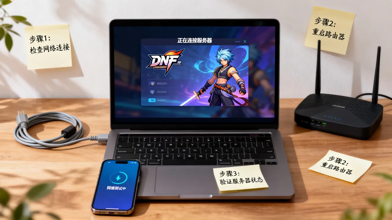 为什么DNF一直正在连接服务器，DNF连接服务器失败怎么解决