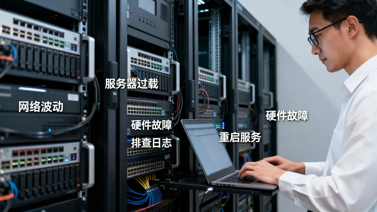 服务器为什么会崩，服务器崩溃怎么解决