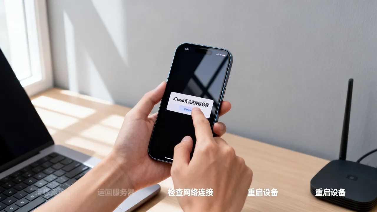 为什么iCloud链接不上服务器，手机无法同步数据怎么办