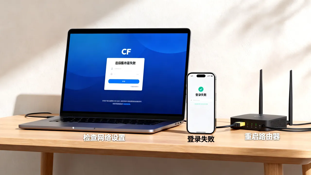 cf登录为什么老是连接服务器失败，cf连接服务器失败怎么解决