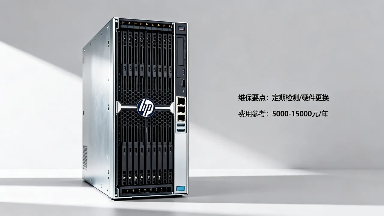 HP服务器维保怎么选？，hp服务器维保多少钱一年