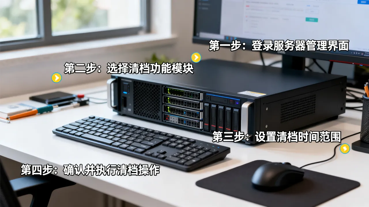 维姆服务器如何清档，清档操作步骤有哪些？