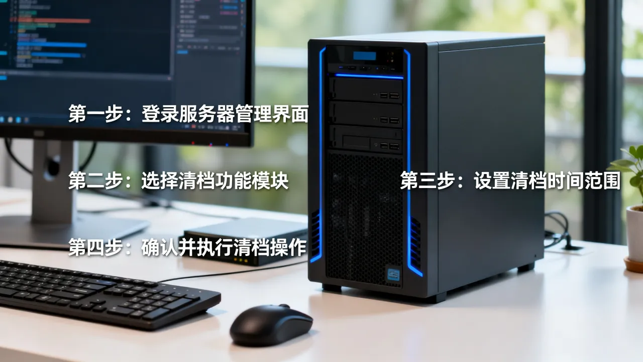 维姆服务器如何清档，清档操作步骤有哪些？