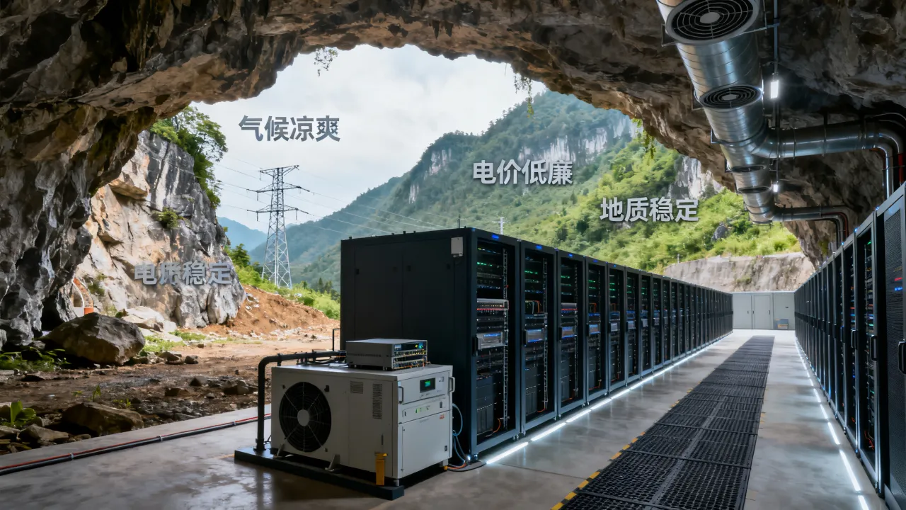 服务器为什么都在贵州？贵州建数据中心的优势有哪些，为何巨头都选这里？