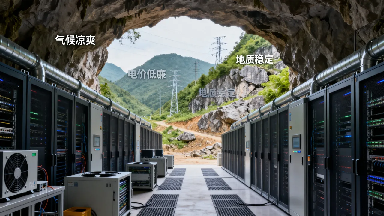 服务器为什么都在贵州？贵州建数据中心的优势有哪些，为何巨头都选这里？