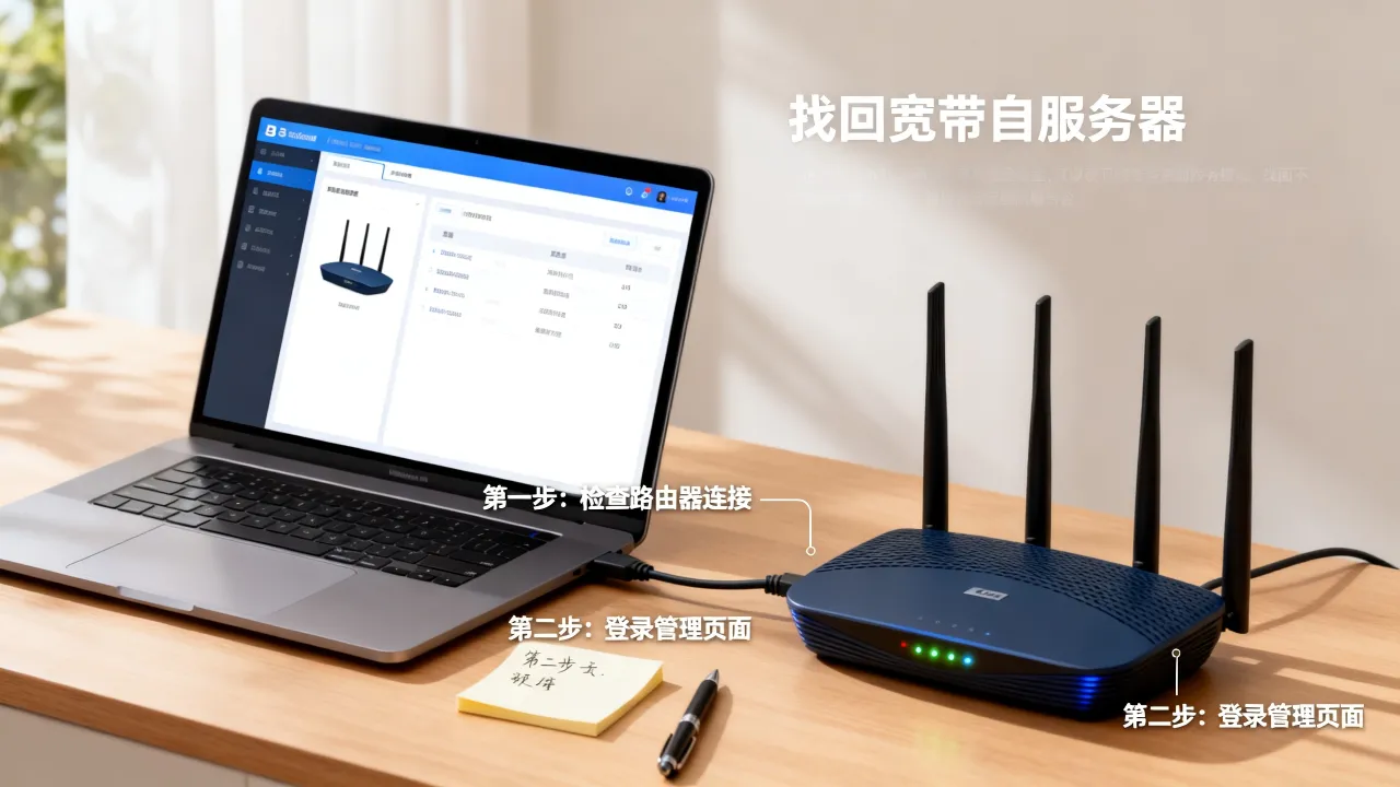 怎样找回宽带自服务器,有哪些步骤? 怎样找回宽带自服务器,有哪些步骤?