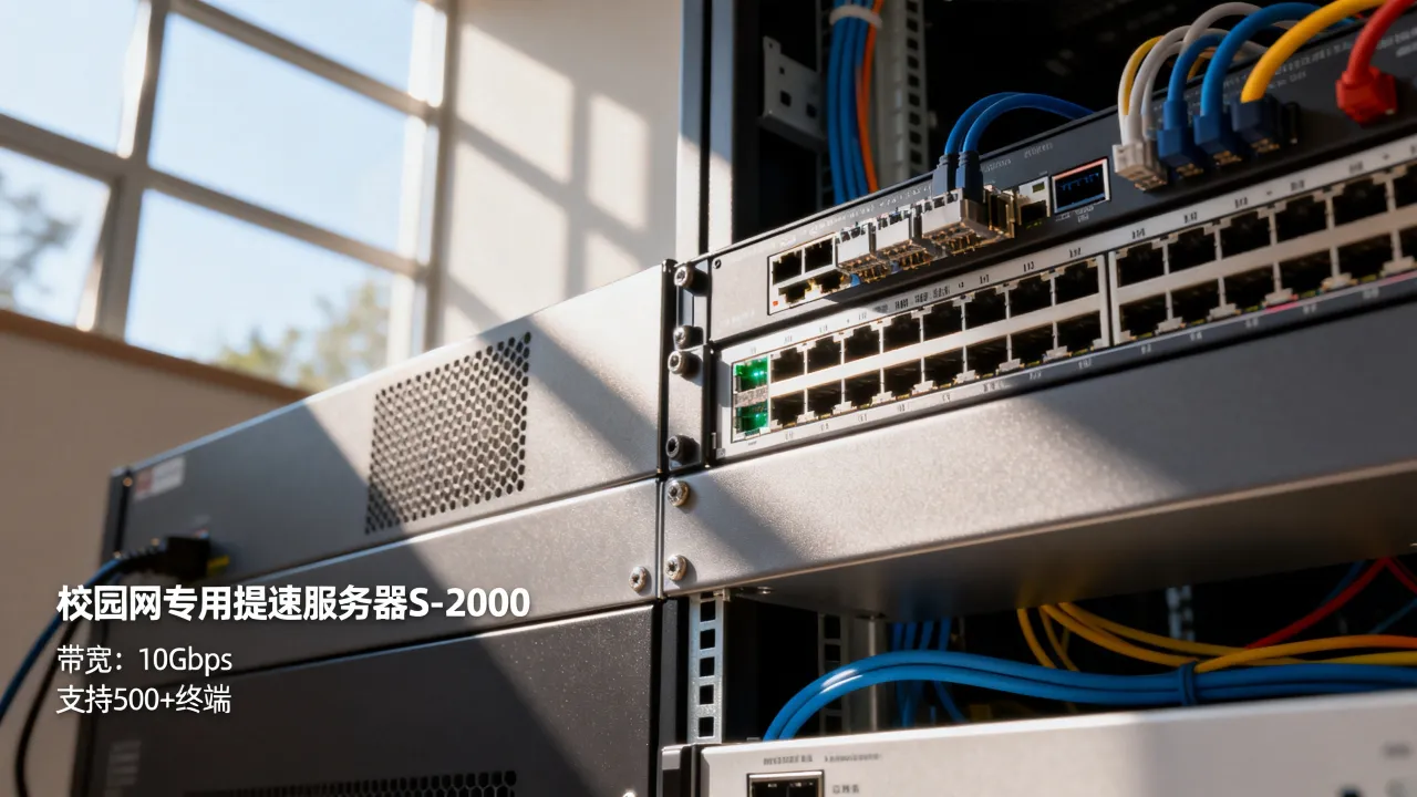 大学提高网速的服务器有哪些？校园网提速服务器怎么选？