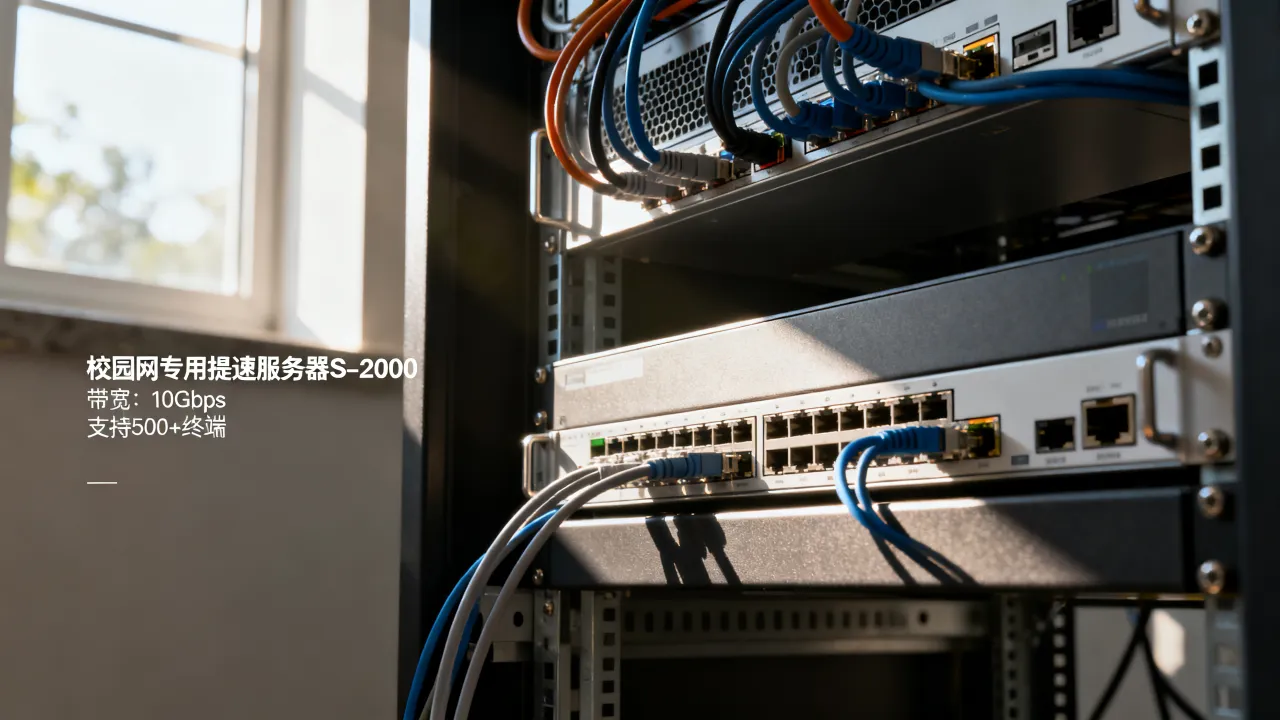 大学提高网速的服务器有哪些？校园网提速服务器怎么选？