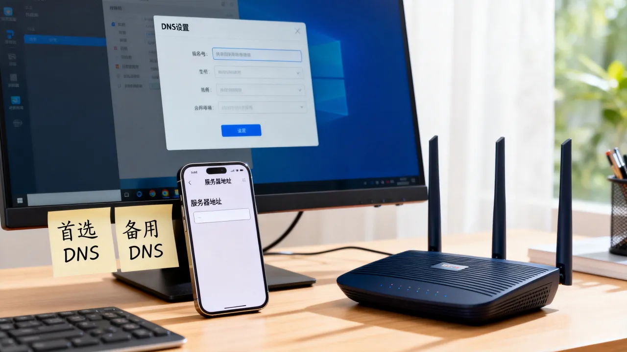 内蒙古广电宽带DNS怎么设置?服务器地址是多少?