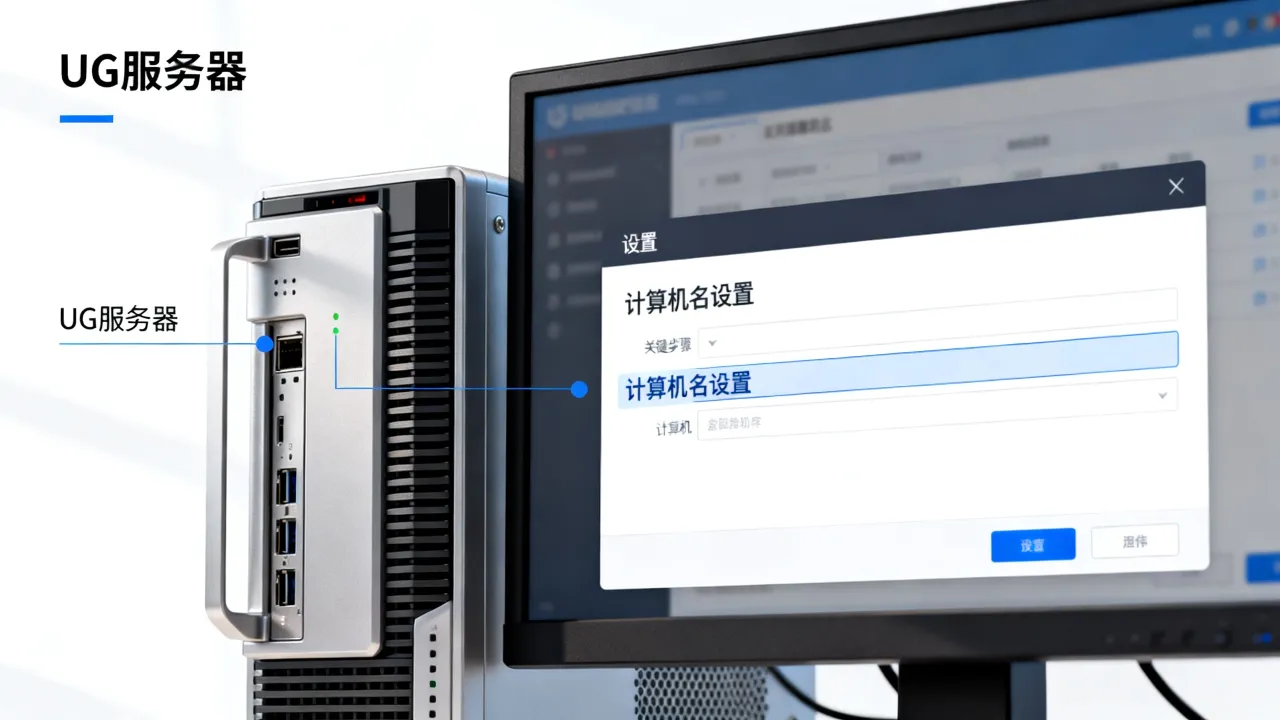 UG服务器为什么不是计算机名？UG服务器计算机名怎么设置？