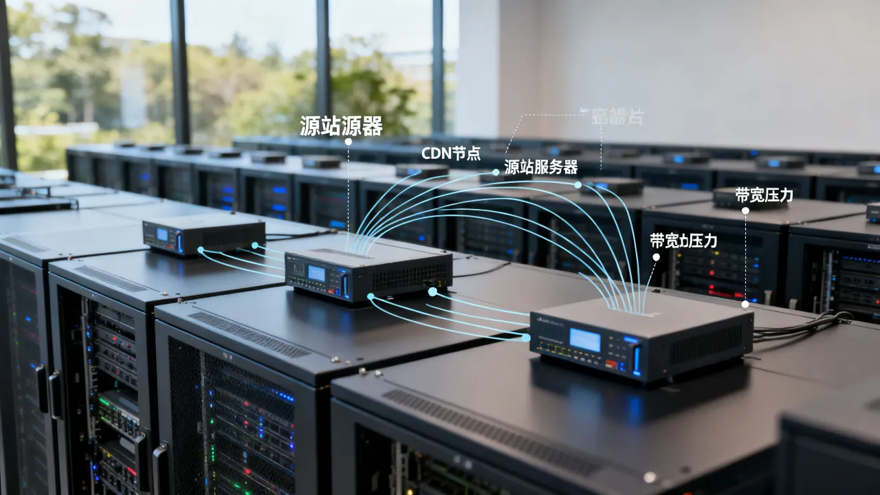 CDN为什么省服务器资源，能显著降低源站带宽压力吗？