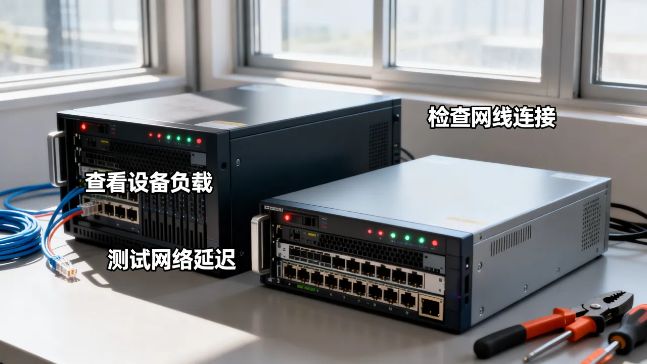 两台服务器网速很慢怎么解决，服务器网速慢延迟高怎么办？