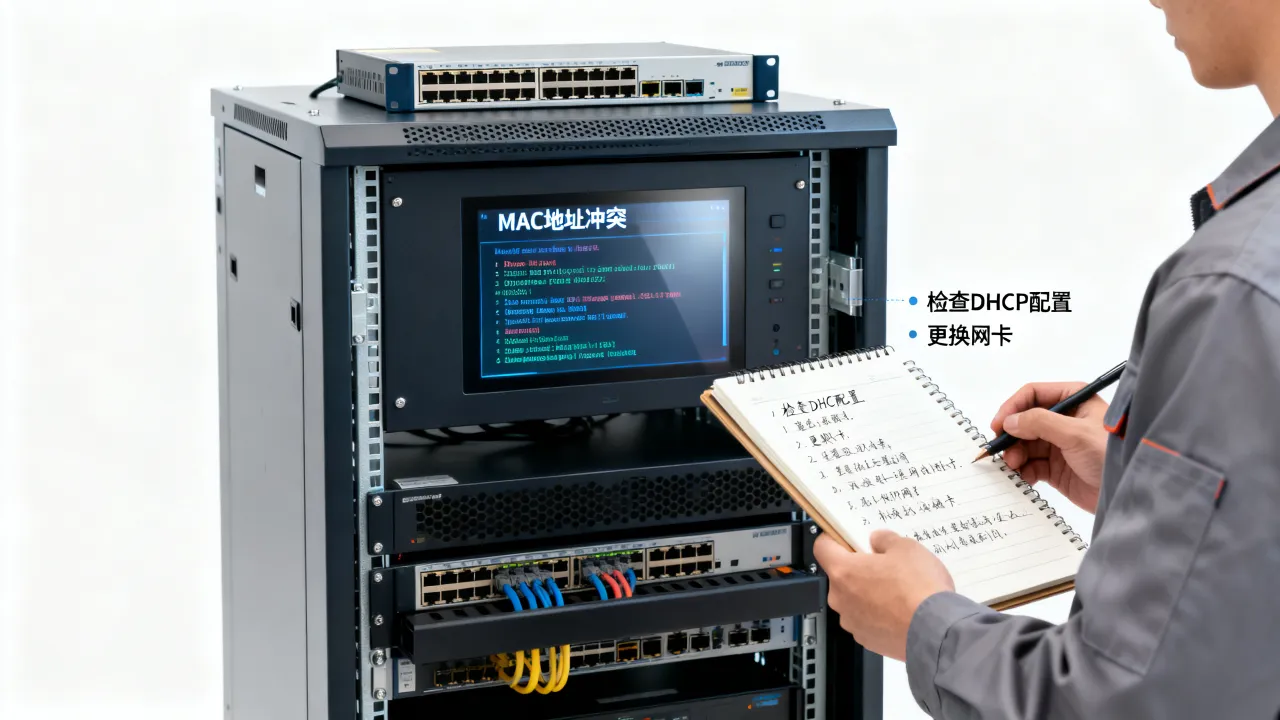 为什么服务器有多个mac地址冲突，服务器MAC地址冲突怎么办？