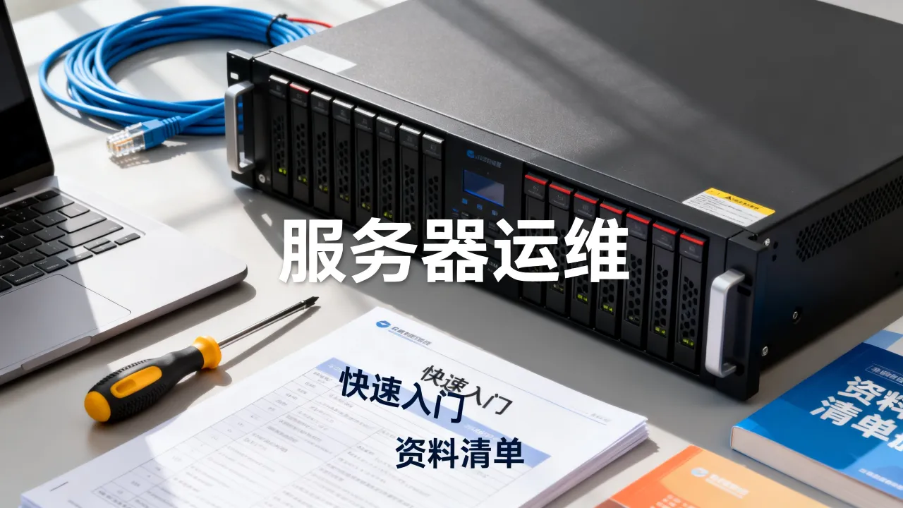 服务器运维资料有哪些？如何快速入门服务器运维？