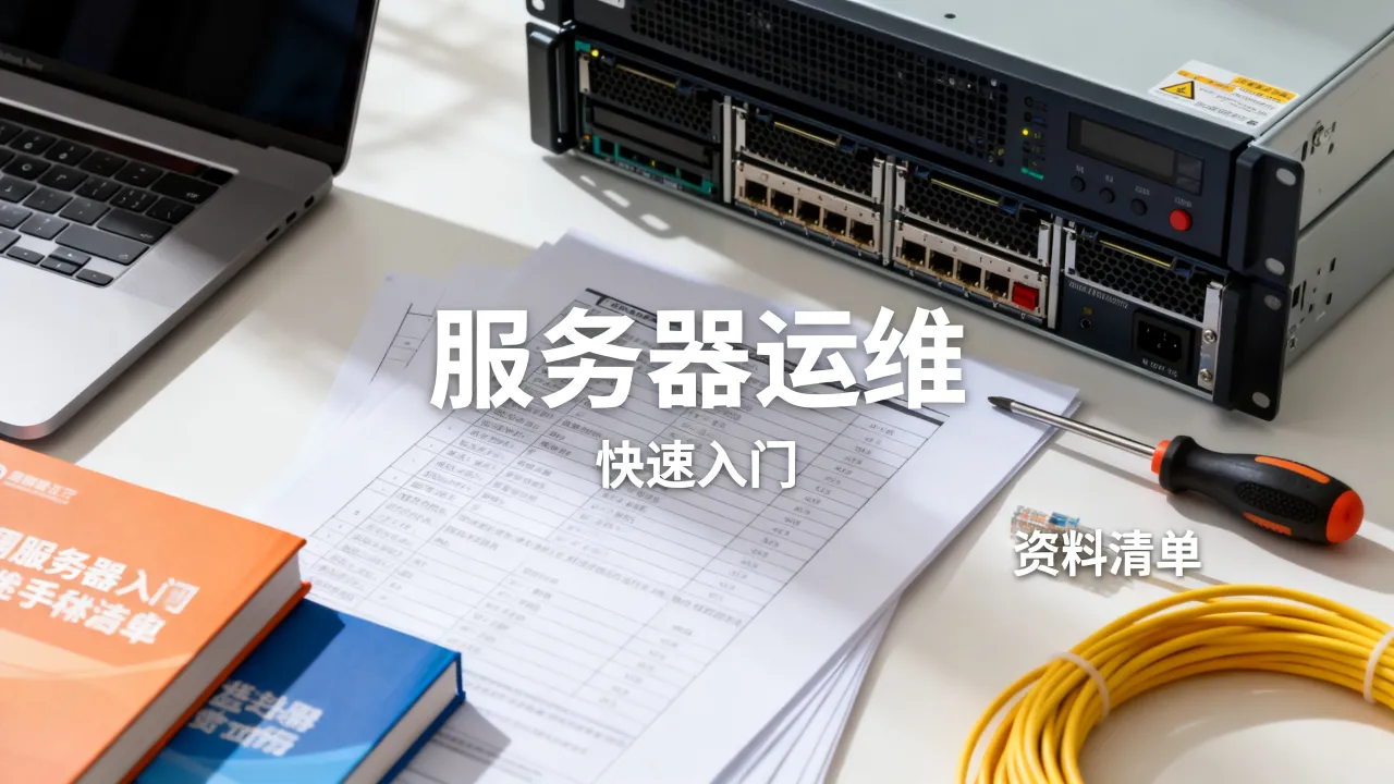 服务器运维资料有哪些？如何快速入门服务器运维？