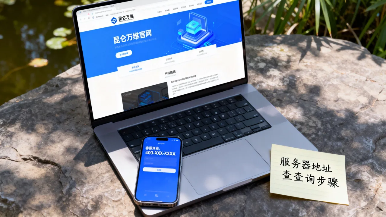 昆仑万维服务器地址在哪里，昆仑万维官方服务器地址怎么查的？