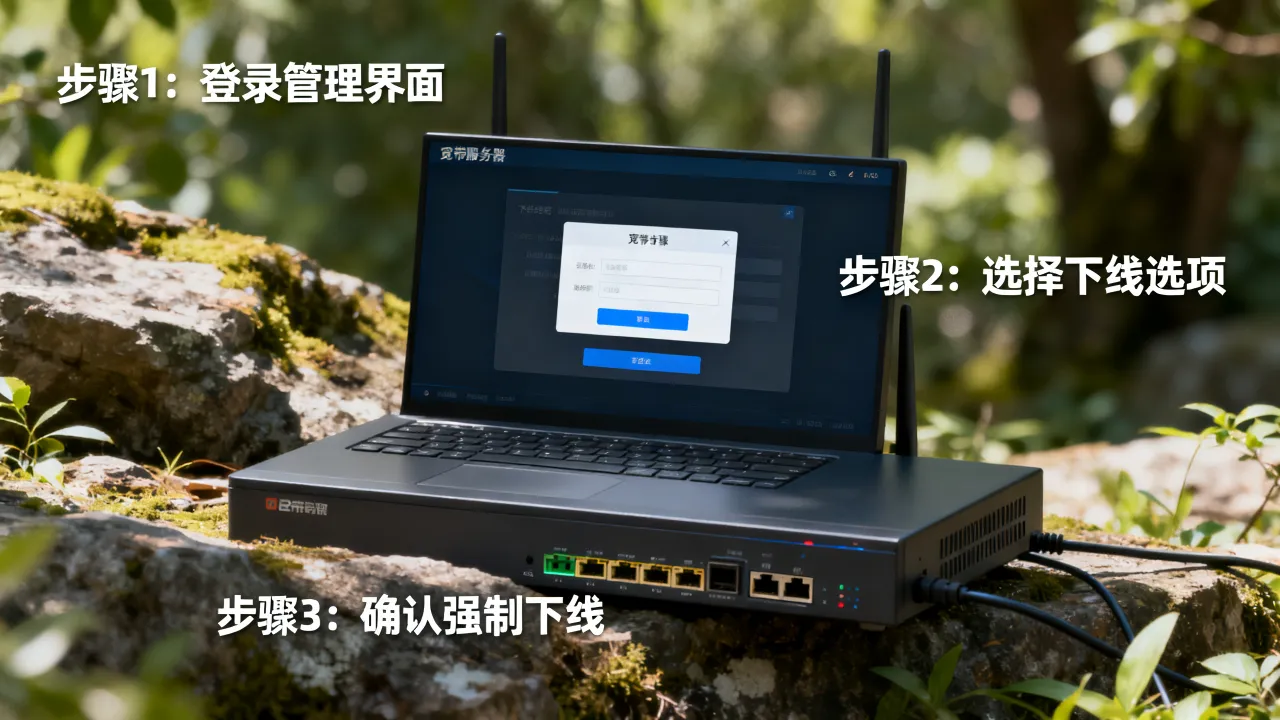 宽带服务器怎么下线,宽带服务器强制下线的方法是什么 宽带服务器怎么下线,宽带服务器强制下线的方法是什么