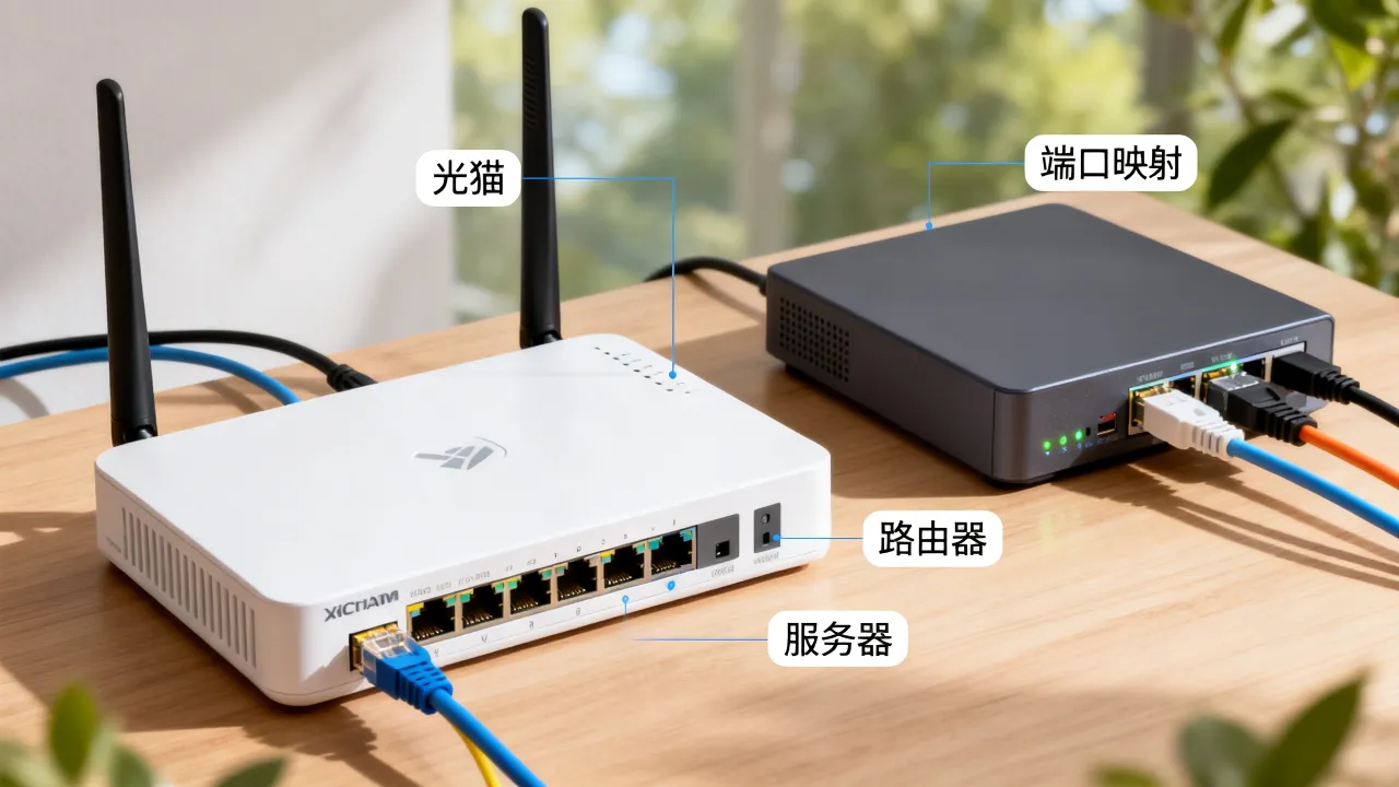家里宽带可以装服务器吗，怎么实现外网访问