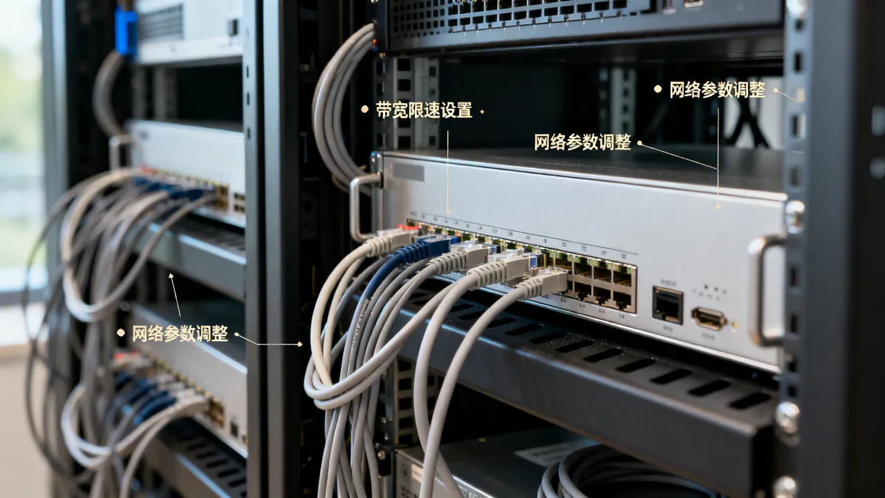 服务器能调整网速吗，如何设置服务器带宽限速？