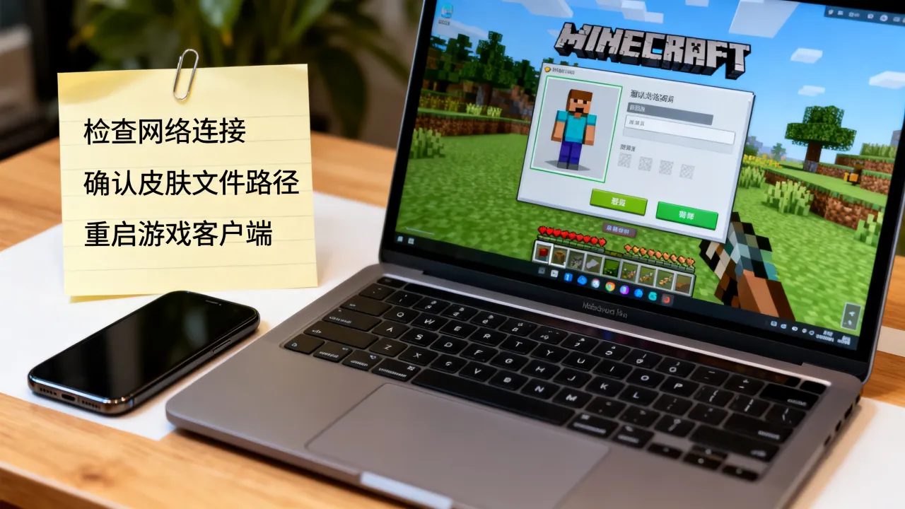 为什么进服务器没皮肤，我的世界服务器皮肤不显示怎么办