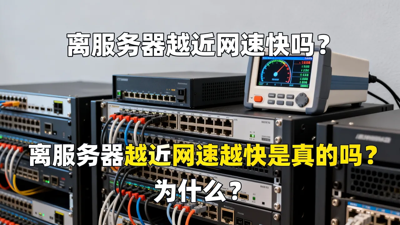 离服务器越近网速快吗，离服务器越近网速越快是真的吗为什么？