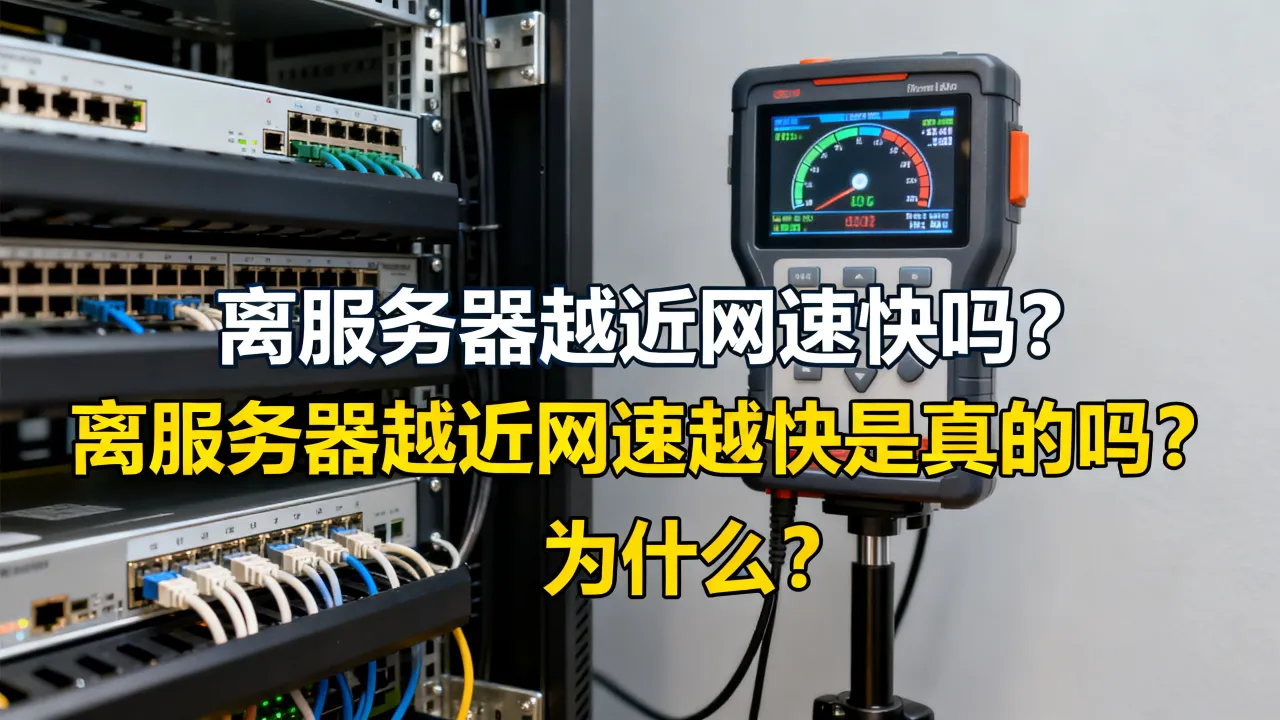 离服务器越近网速快吗，离服务器越近网速越快是真的吗为什么？