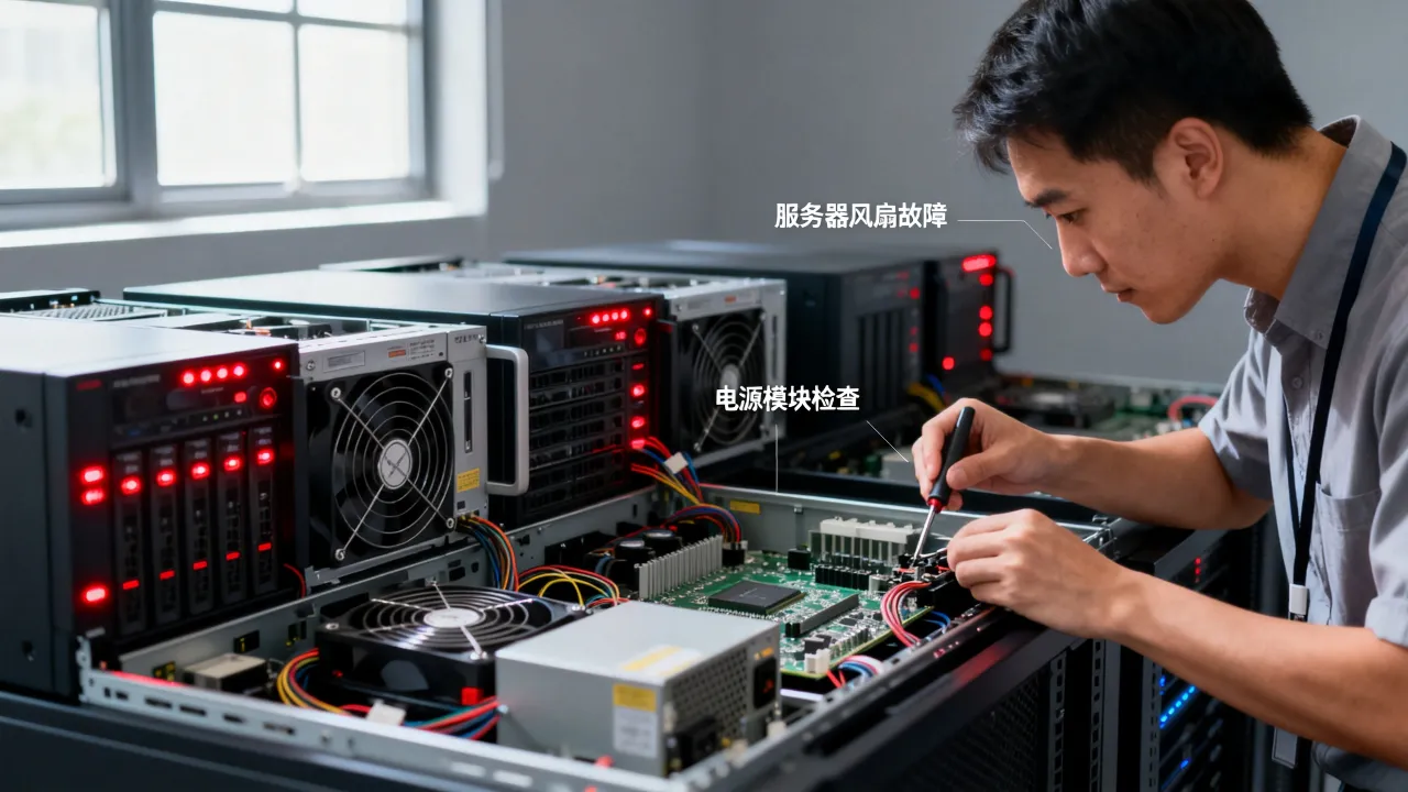 为什么服务器出现问题，服务器频繁宕机怎么解决
