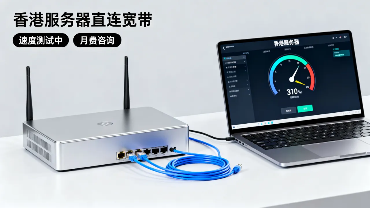 香港服务器直连宽带速度怎么样，多少钱一个月？