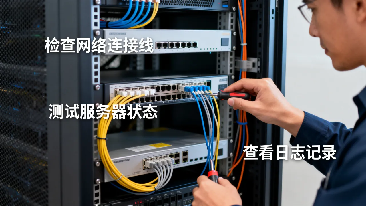 宽带服务器通讯较差怎么办？服务器通讯故障如何排查