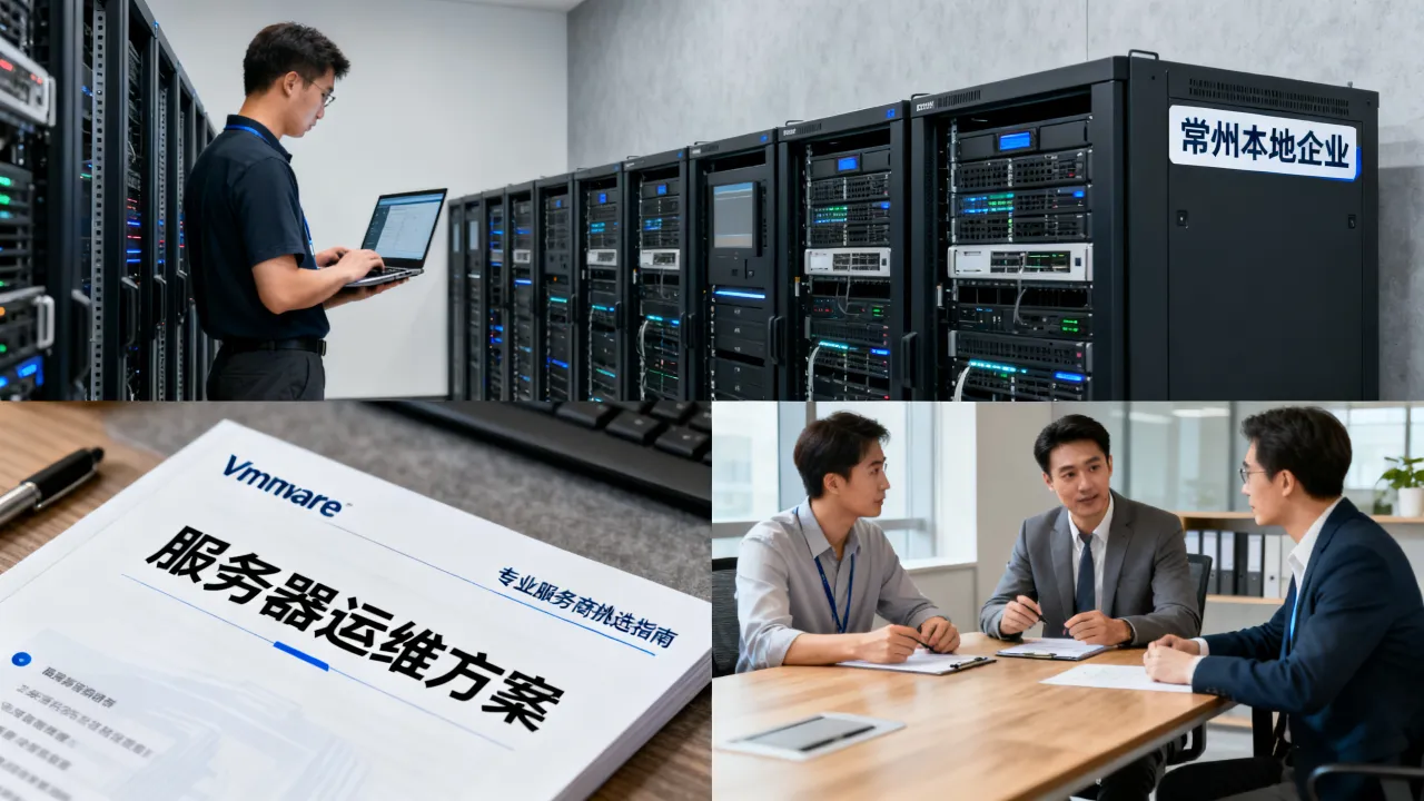 常州服务器vmware运维怎么做？本地企业如何挑选专业服务商