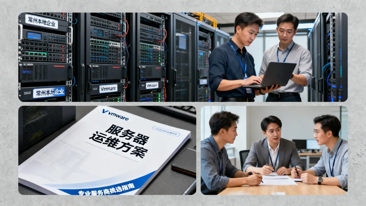 常州服务器vmware运维怎么做？本地企业如何挑选专业服务商