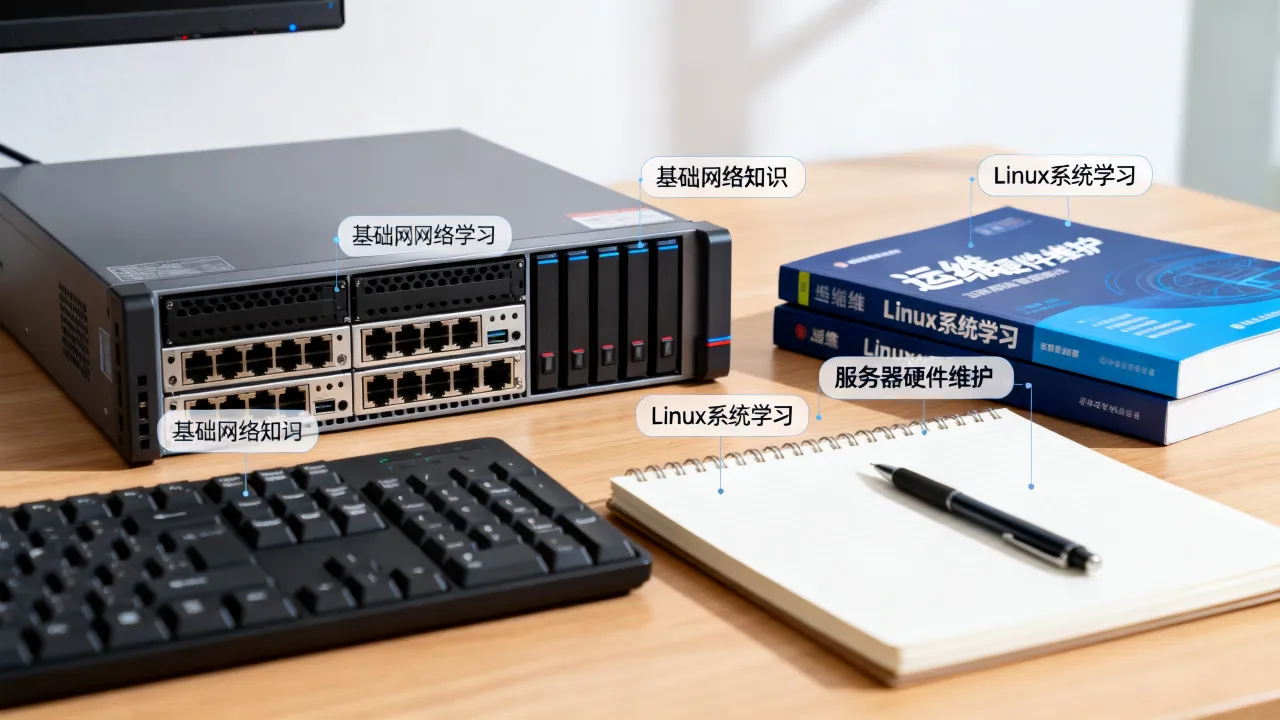 服务器运维入门自学要学哪些内容，零基础从哪里开始？