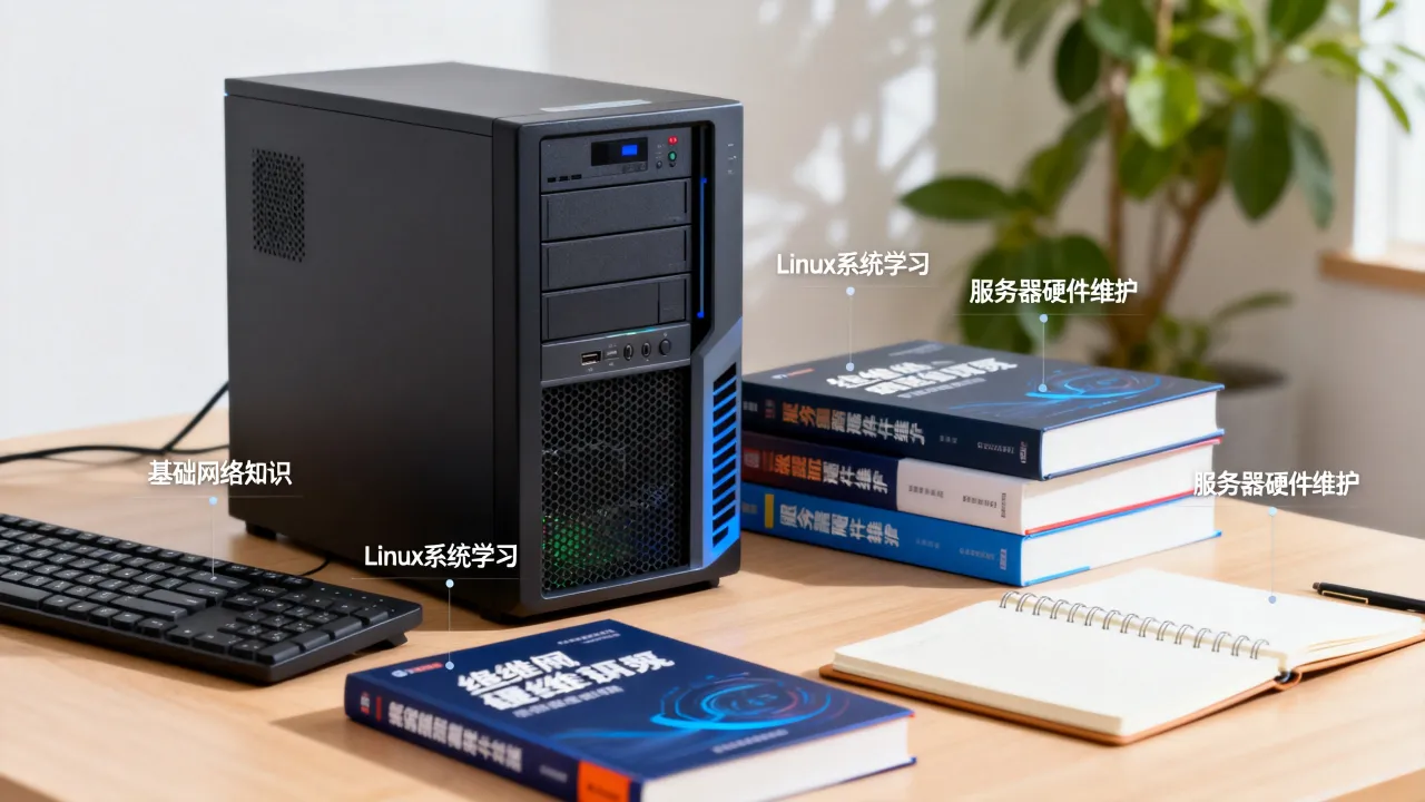 服务器运维入门自学要学哪些内容，零基础从哪里开始？