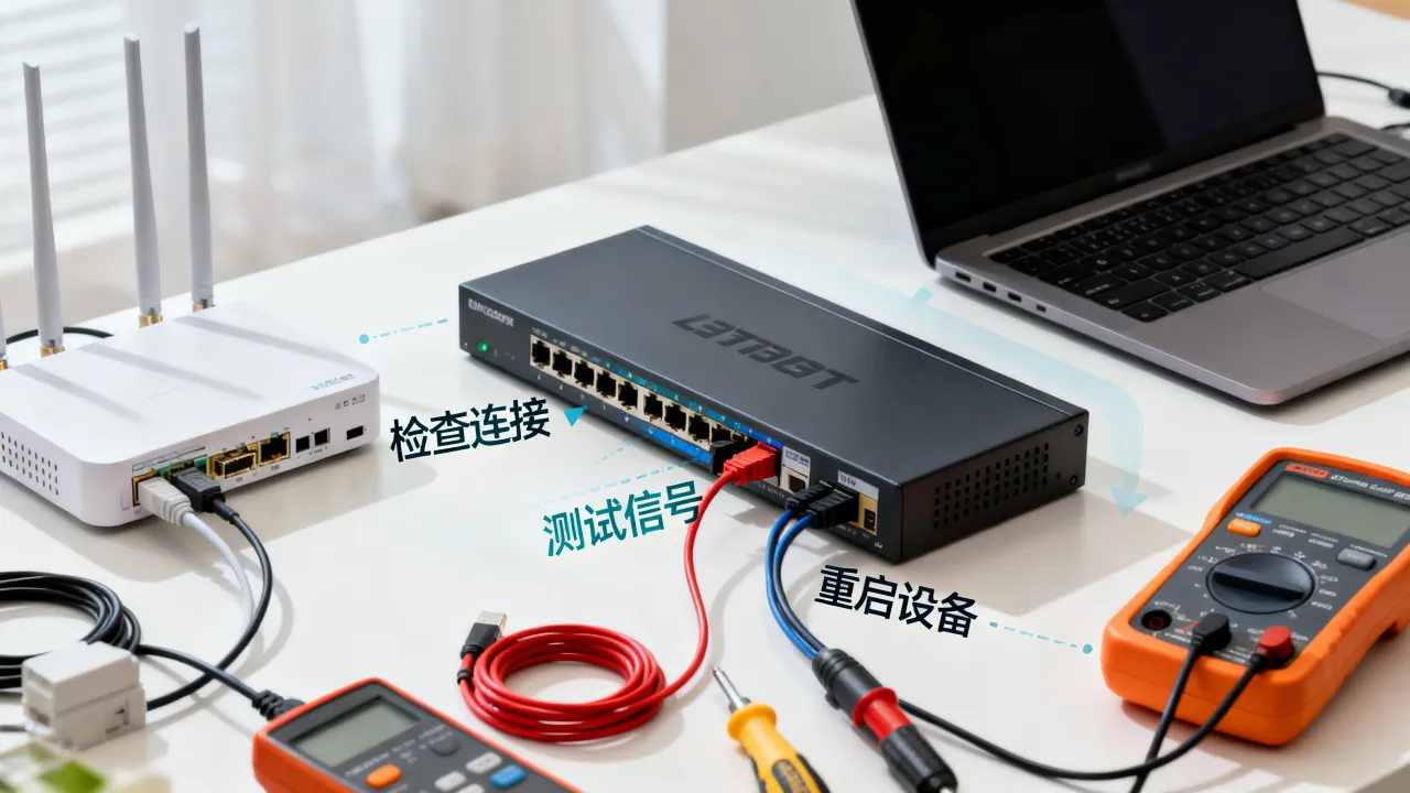 宽带服务器显示不正常是什么原因，如何排查解决？