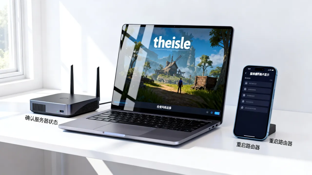 theisle为什么收不到服务器,服务器列表不显示怎么解决