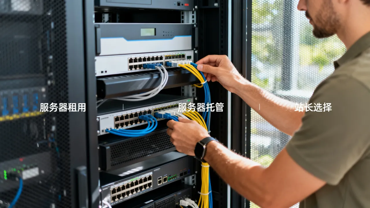 站长为什么选择服务器，服务器租用好还是托管好