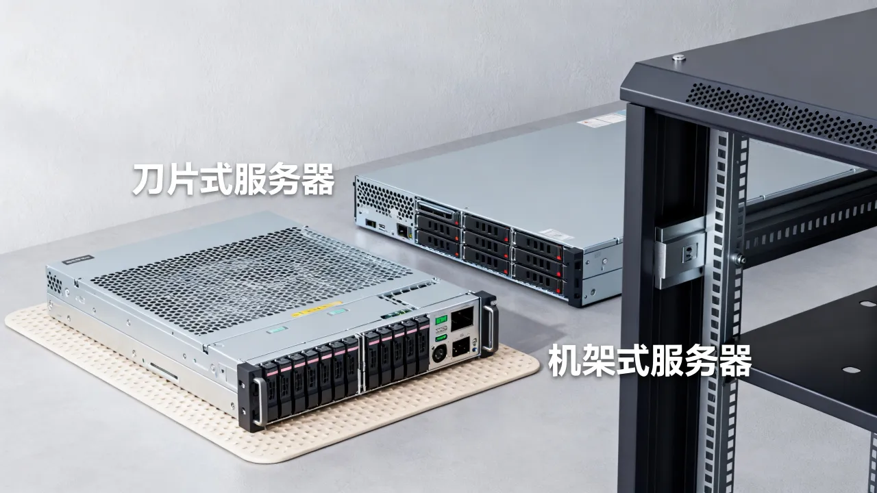 服务器为什么分刀片和机架式，刀片和机架式哪个好？