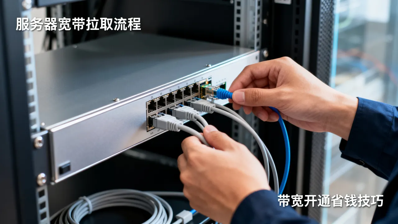 服务器的宽带怎么拉的，服务器带宽怎么开通更省钱？
