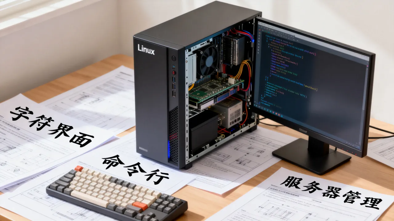 Linux服务器为什么用字符界面，命令行适合服务器吗