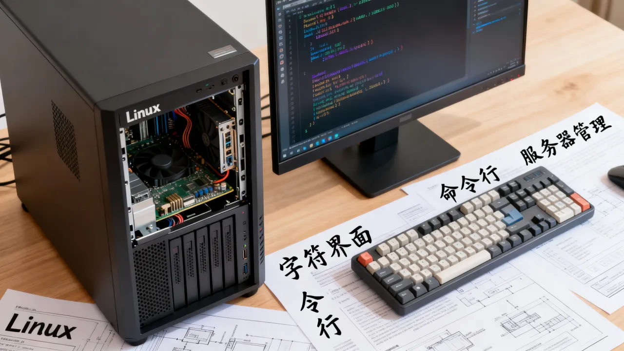 Linux服务器为什么用字符界面，命令行适合服务器吗