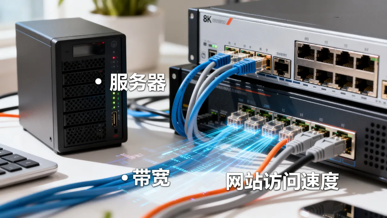 服务器为什么需要宽带,带宽大小对网站访问速度影响大吗? 服务器为什么需要宽带,带宽大小对网站访问速度影响大吗?