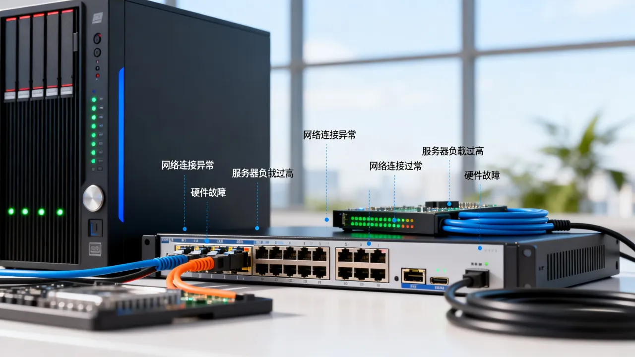 为什么服务器不响应，服务器不响应是什么原因怎么解决