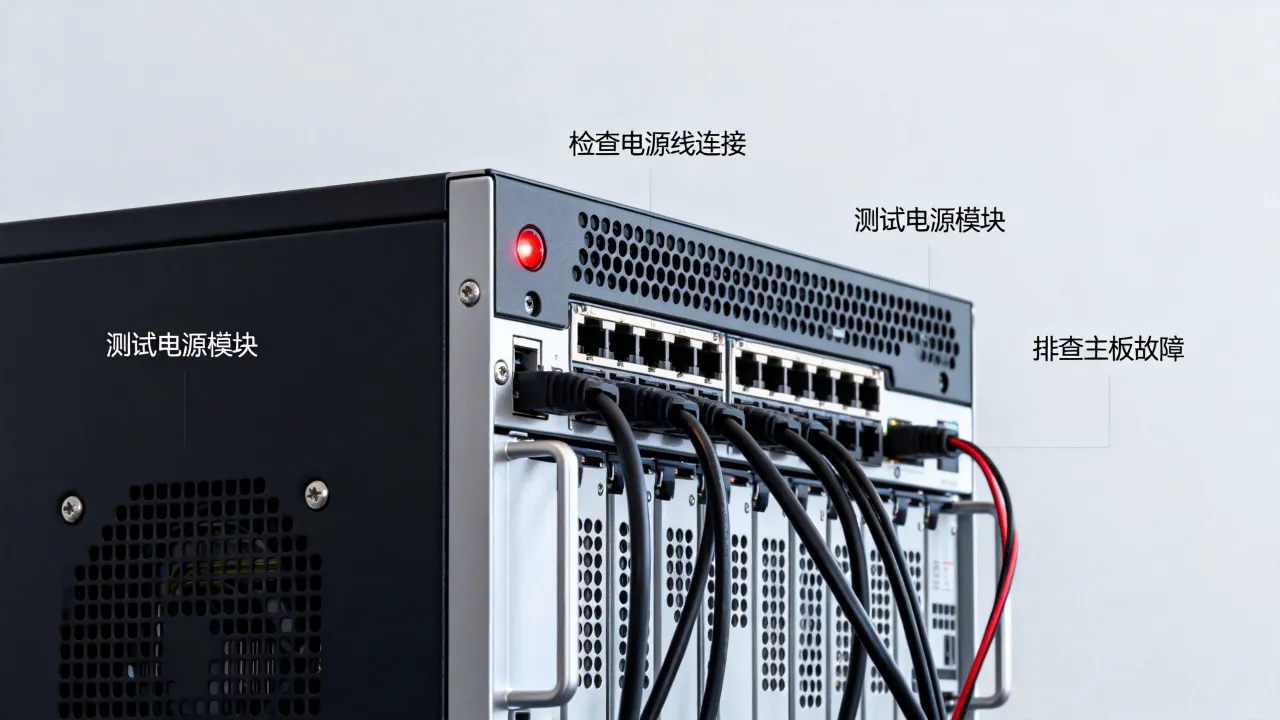 电脑服务器为什么不亮，服务器电源灯不亮无法启动怎么办