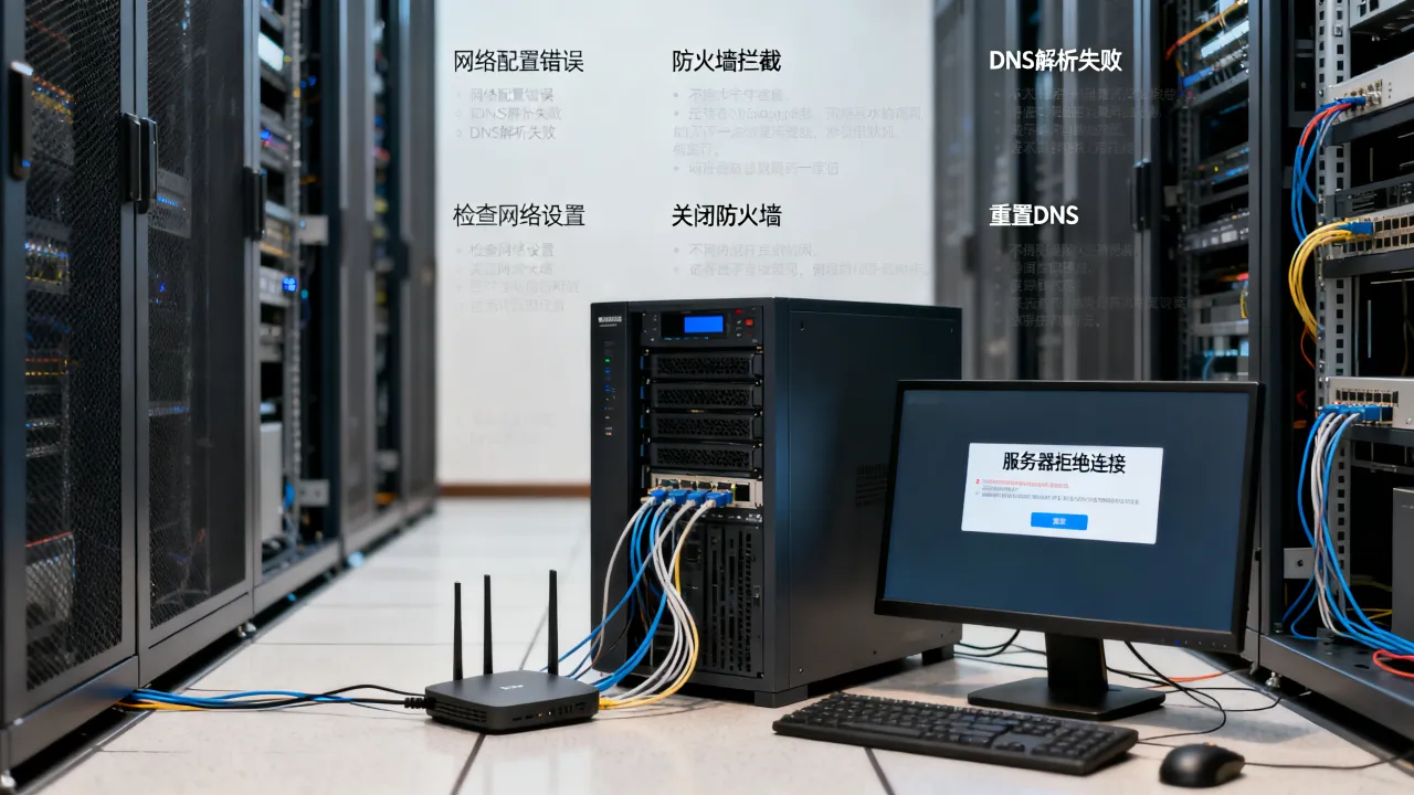 为什么服务器拒绝连接,服务器拒绝连接是什么原因怎么解决 为什么服务器拒绝连接,服务器拒绝连接是什么原因怎么解决
